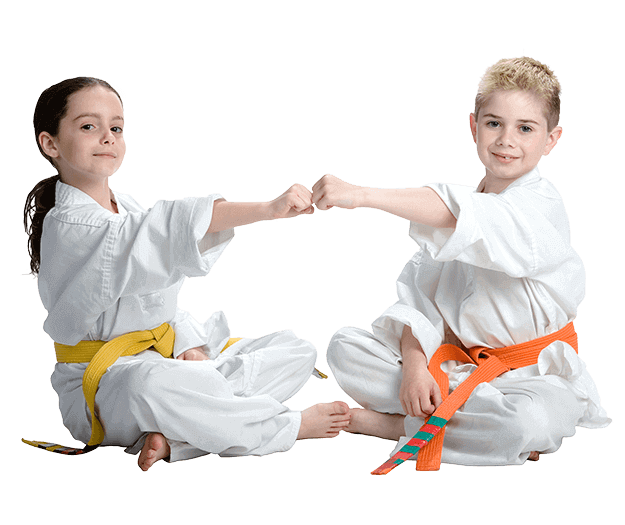 Martial Arts Lessons for Kids in MI MI - Kids Greeting Happy Footer Banner
