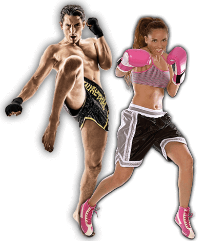 Fitness Kickboxing Lessons for Adults in MI MI - Kickboxing Men and Women Banner Page