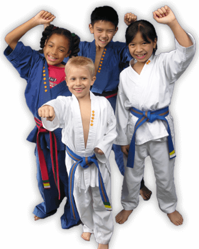 Martial Arts Summer Camp for Kids in MI MI - Happy Group of Kids Banner Summer Camp Page